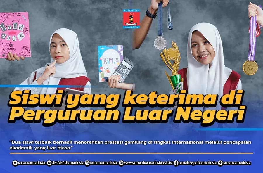 Aliya & Oryza Diterima melalui Letter of Acceptance (LoA) Conditional