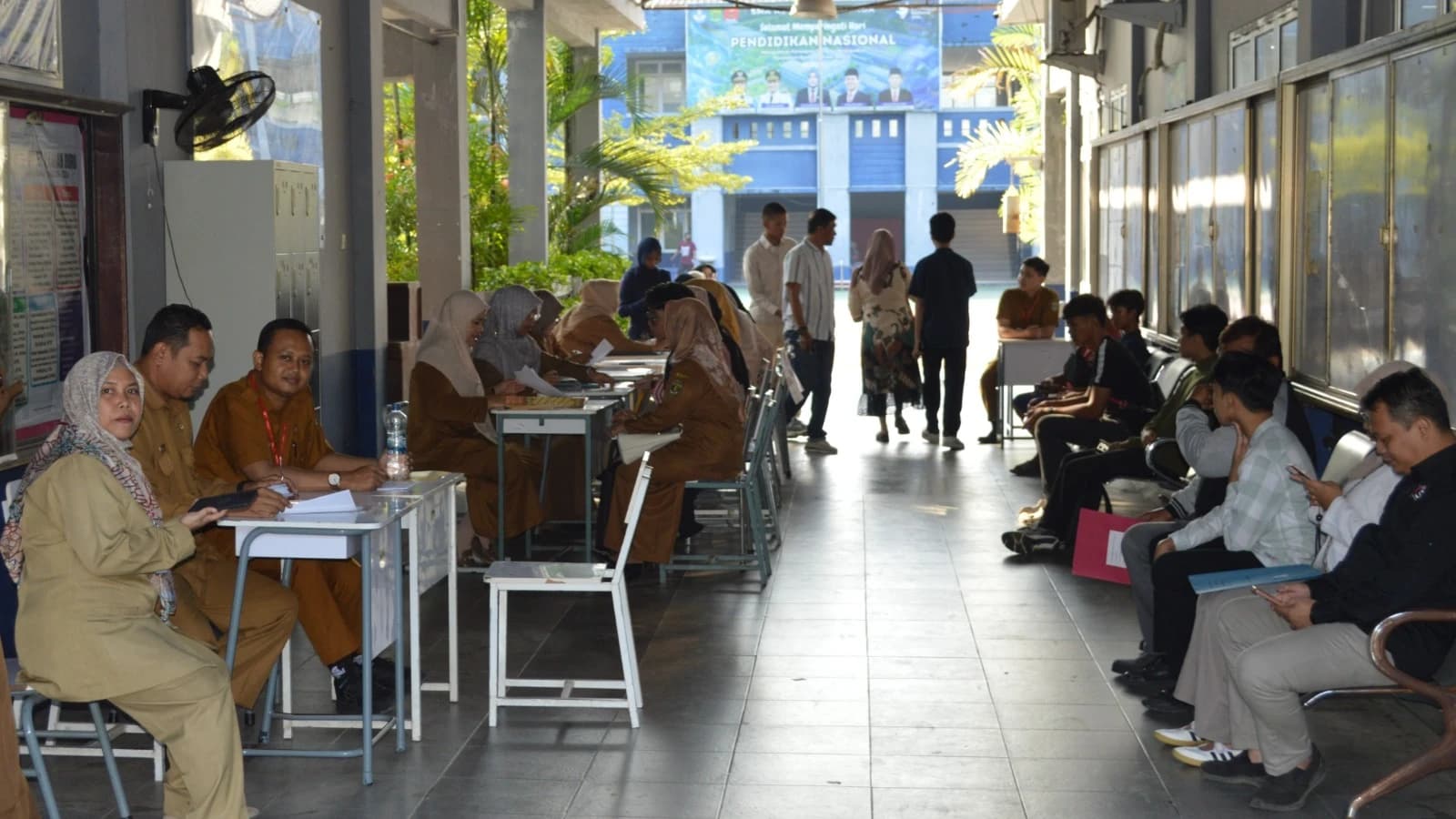 SUASANA DAFTAR ULANG